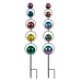 30" Rainbow Orb Garden Stake