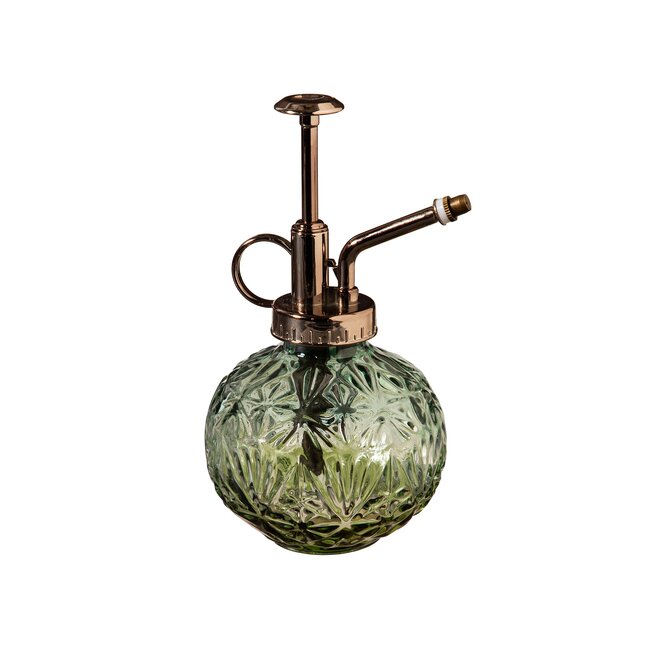 Round Etched Glass Plant Mister