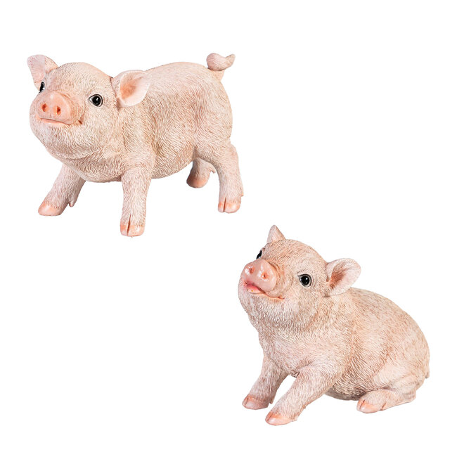Resin Happy Pig
