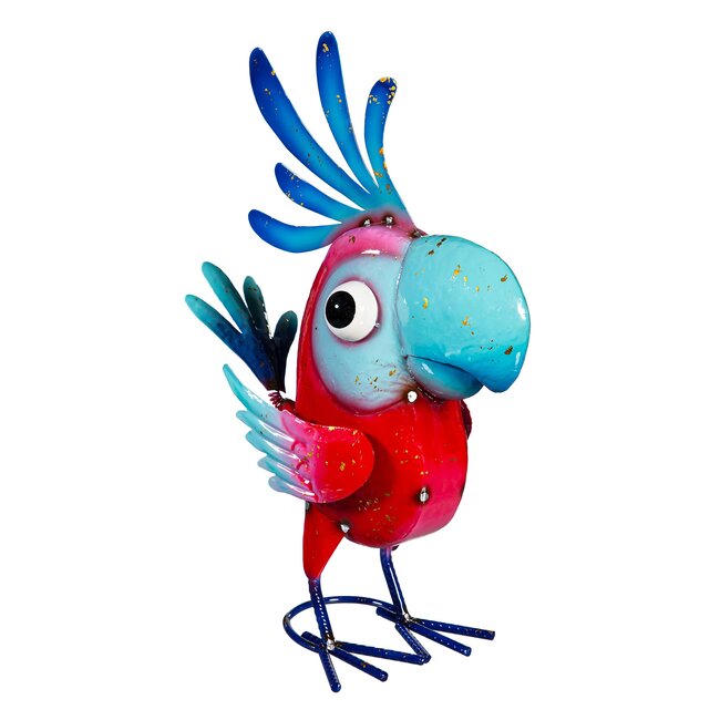 Metal Colourful Cockatoo