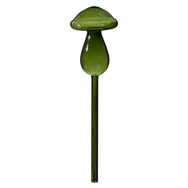 Art Glass Mushroom Watering Globe