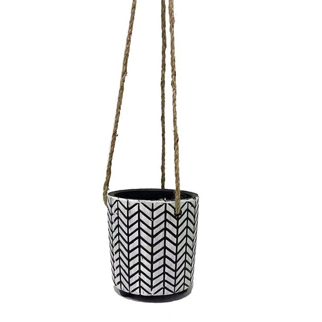 5" Aztec Hanging Planter