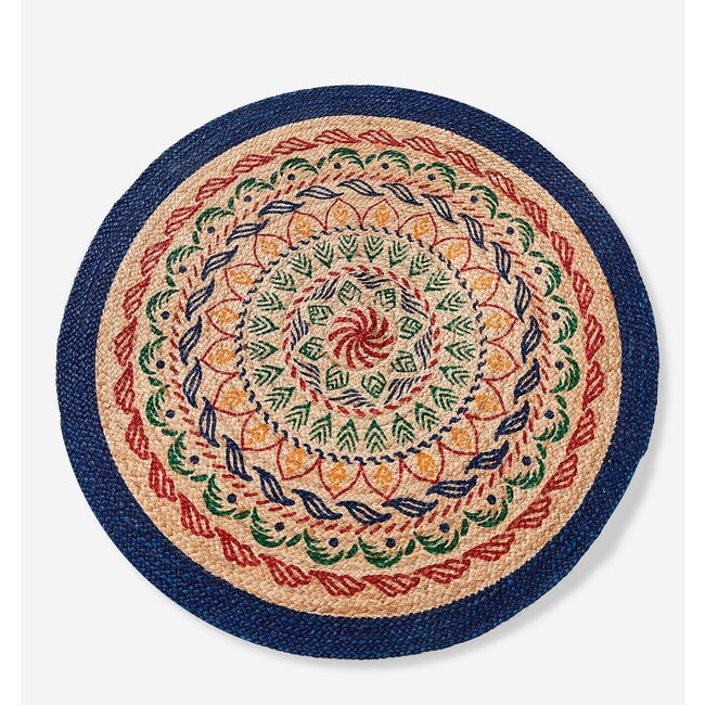 Round Printed Rug