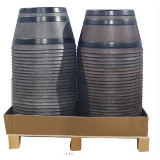 20" Brown Tumbleweed Planter