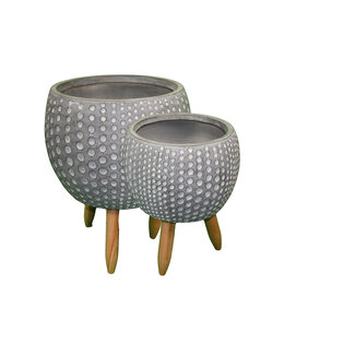 Portofino Sea Urchin Planter w/ Legs
