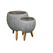 Portofino Sea Urchin Planter w/ Legs