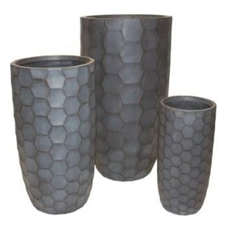 Portofino Honeycomb Tall Planter