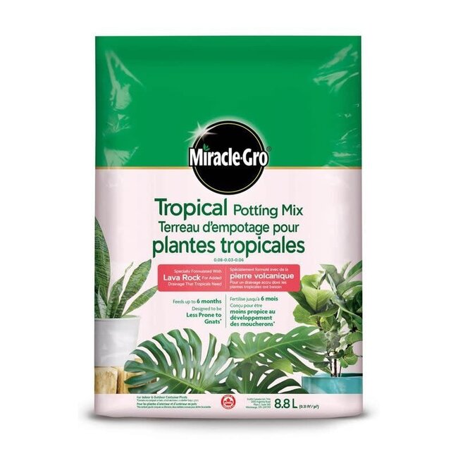 Miracle Gro Tropical Potting Mix 8.8L