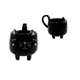 3" Cat Shaped Pot