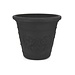 20" Roto Plastic Pot Black