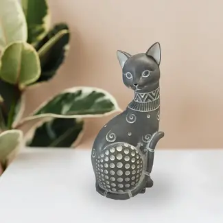 Prim and Proper Cat Statue