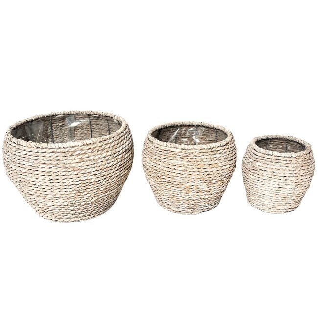 Handwoven Tapered Basket
