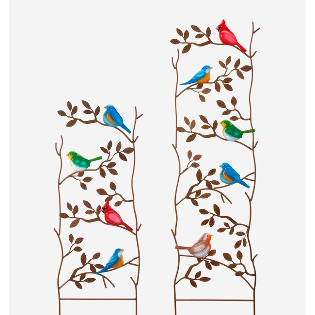 Metal Bird Design Trellis