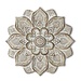 14" Mandala Flower Plaque
