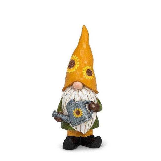 12" Gnome w/ Sunflower Hat
