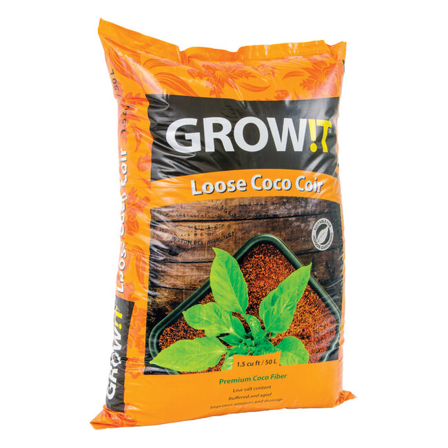 Grow It Loose Coco Coir - 1.5 Cu. Ft. - ORANGE BALE