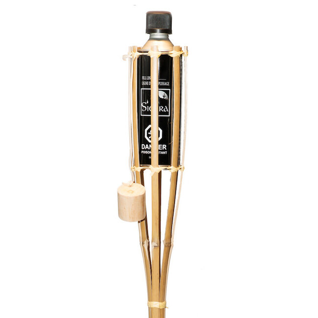 60" Natural Bamboo Torch