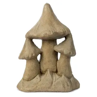 Three Mushrooms - Black