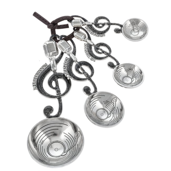 Treble Clef Measuring Spoons 4pc