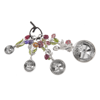 Flower Bouquet Measuring Spoons 4pc