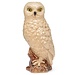 13" Snowy Owl Vase