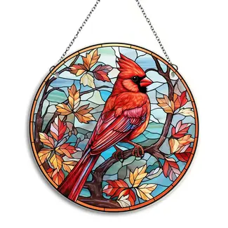 6" Cardinal Suncatcher