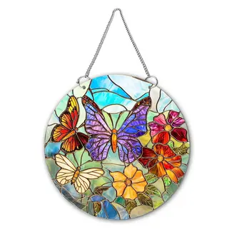 6" Butterfly Suncatcher