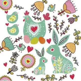Easter Paper Napkins