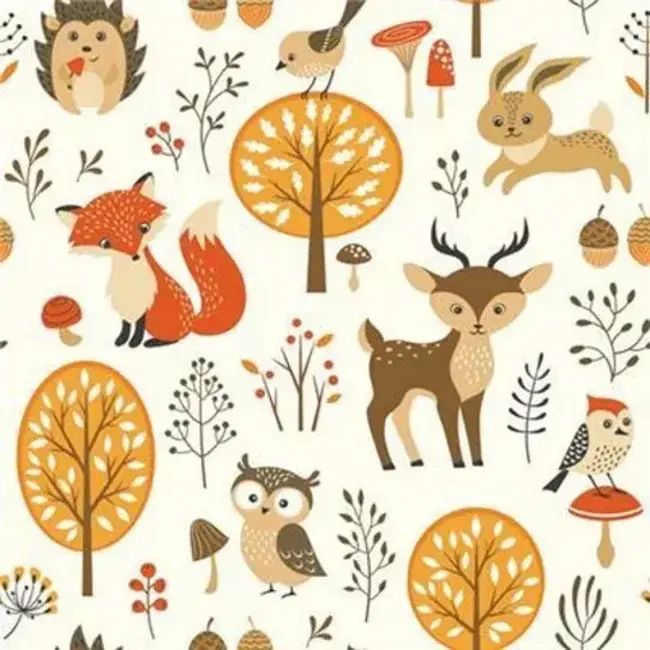 Forest Friends Paper Napkins