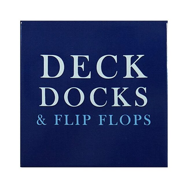 Deck Docks Coaster