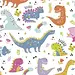 Funny Dinosaurs Napkins