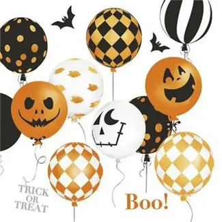 Halloween Balloons Paper Napkins