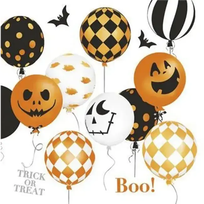 Halloween Balloons Paper Napkins