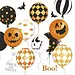 Halloween Balloons Paper Napkins