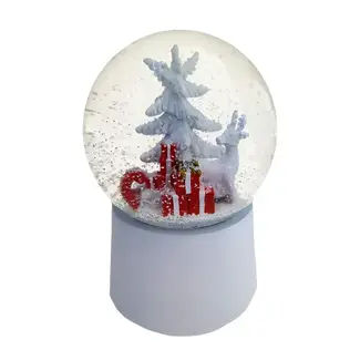 Deer & Gifts Snow Globe