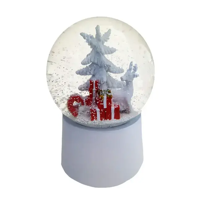 Deer & Gifts Snow Globe