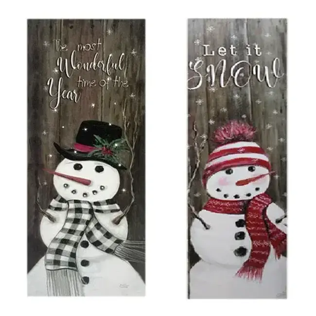Snowman LED Signs