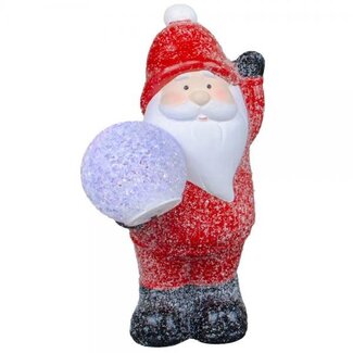 Santa w/ LED Snowball