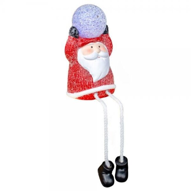 LED Santa Shelf Sitter