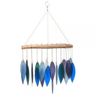 Pacific Coast Driftwood Glass Chime