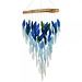 Deluxe Ocean Ombre Waterfall Glass Chime