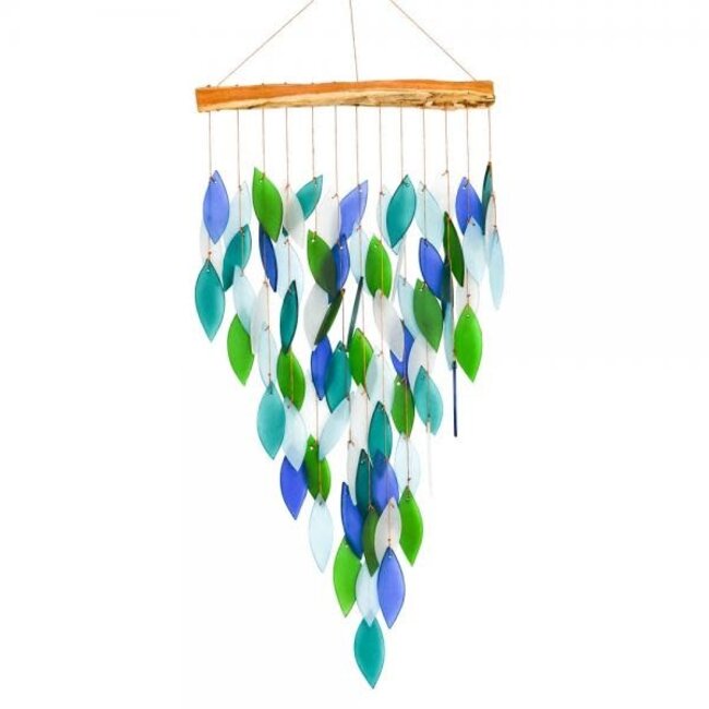 Deluxe Ocean Waterfall Glass Wind Chime