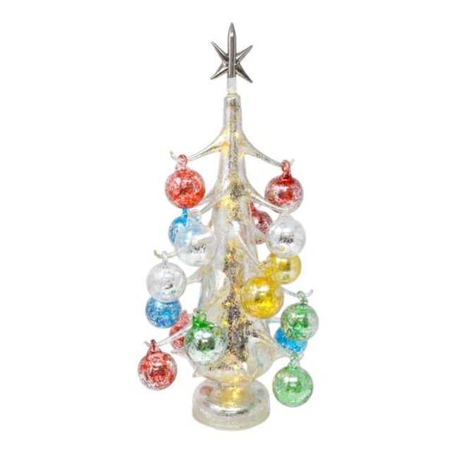 17" Buon Natalie LED Tree Silver