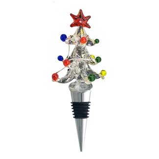 Light Up Tree Bottle Stopper
