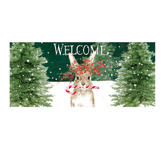 Candy Cane Rabbit Switch Mat