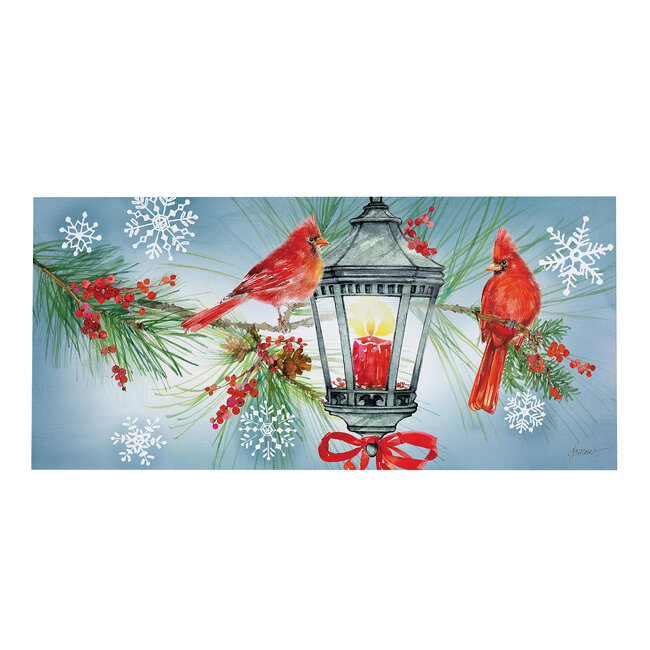 Cardinal Lantern Switch Mat