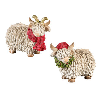 Woodland Storybook Resin Cow
