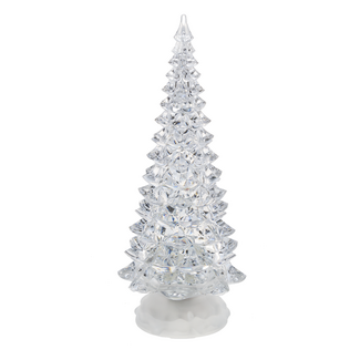 Light Up Swirling Glitter Tree