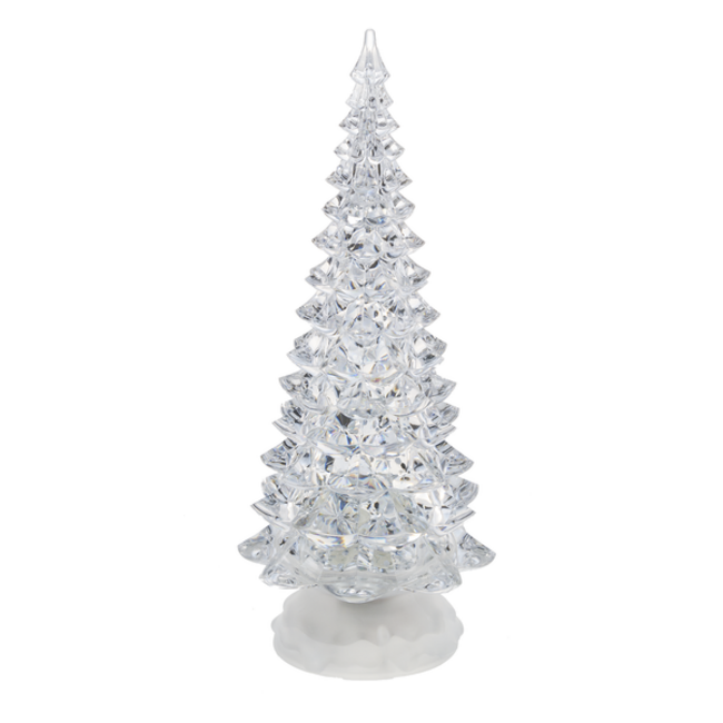 Light Up Swirling Glitter Tree