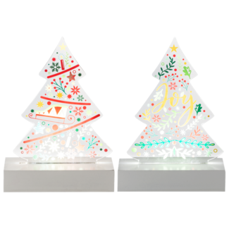 LED Holiday Tree Tabletop Figurine